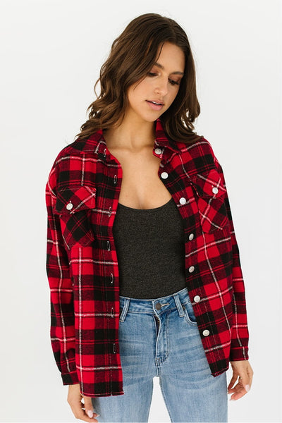 thank you shirt jacket