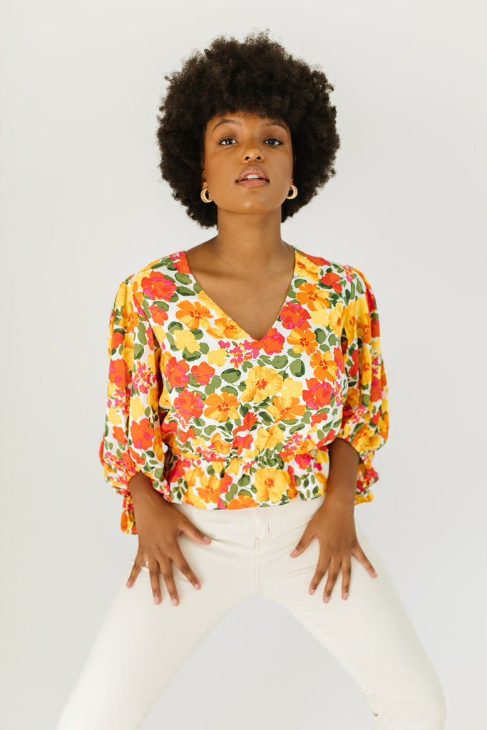 dolly floral top