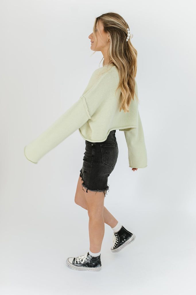 sly denim shorts
