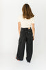 old west slouchy jeans in panther // free people