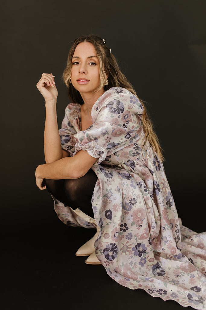 hailee puff sleeve dress