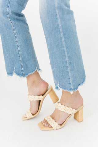 winston platform loafer mules // free people