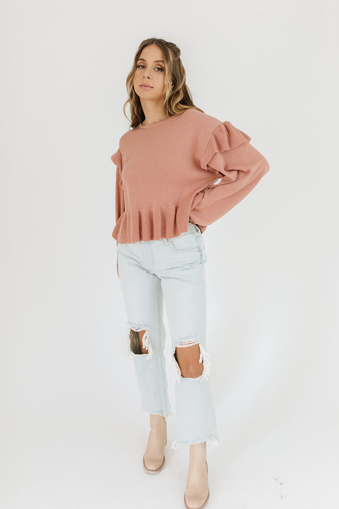 apple of my pie sweater