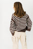 middle of the night striped cardigan