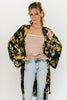 blooming long cardigan