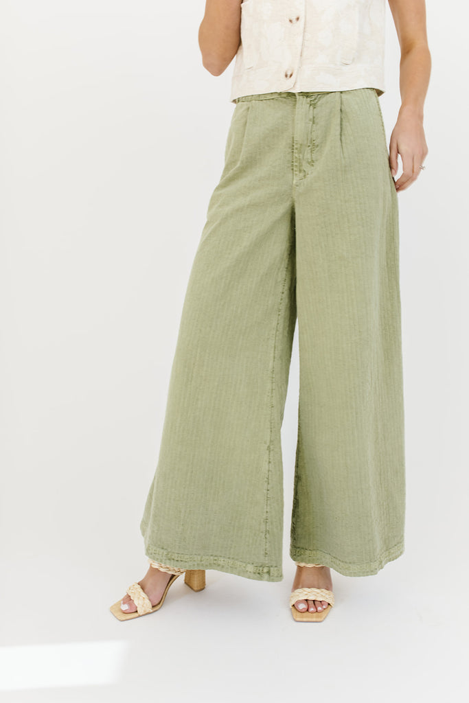pieces of us wide leg pants // free people