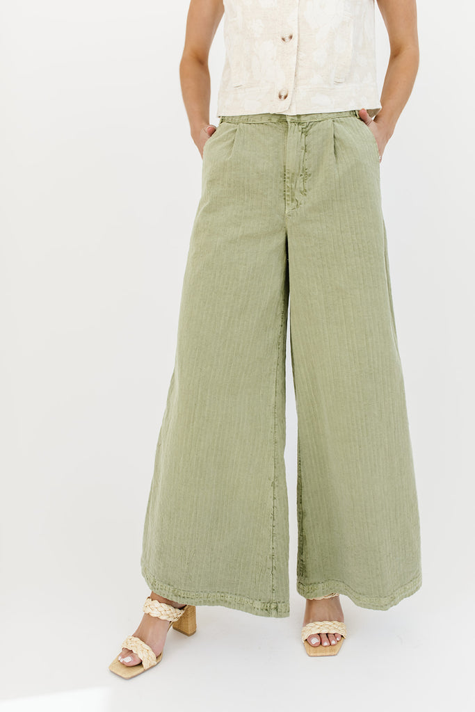pieces of us wide leg pants // free people