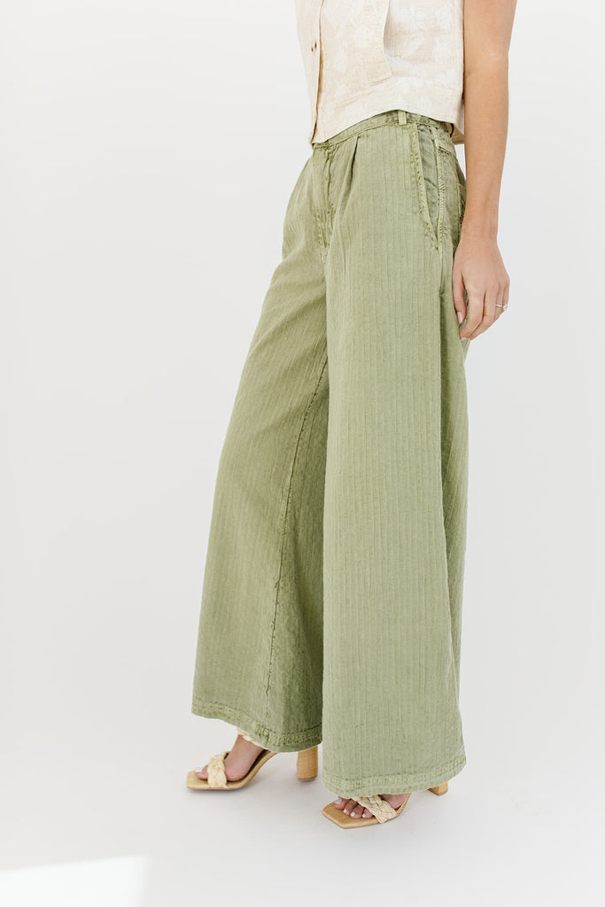 pieces of us wide leg pants // free people