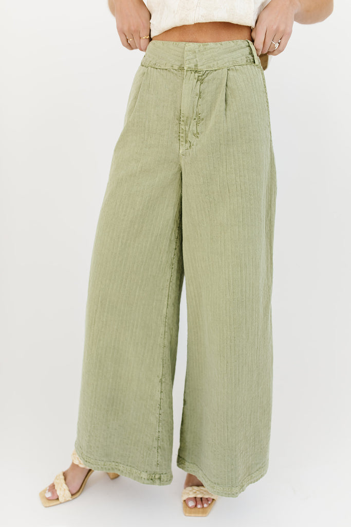 pieces of us wide leg pants // free people