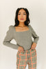 hot shot puff sleeve sweater