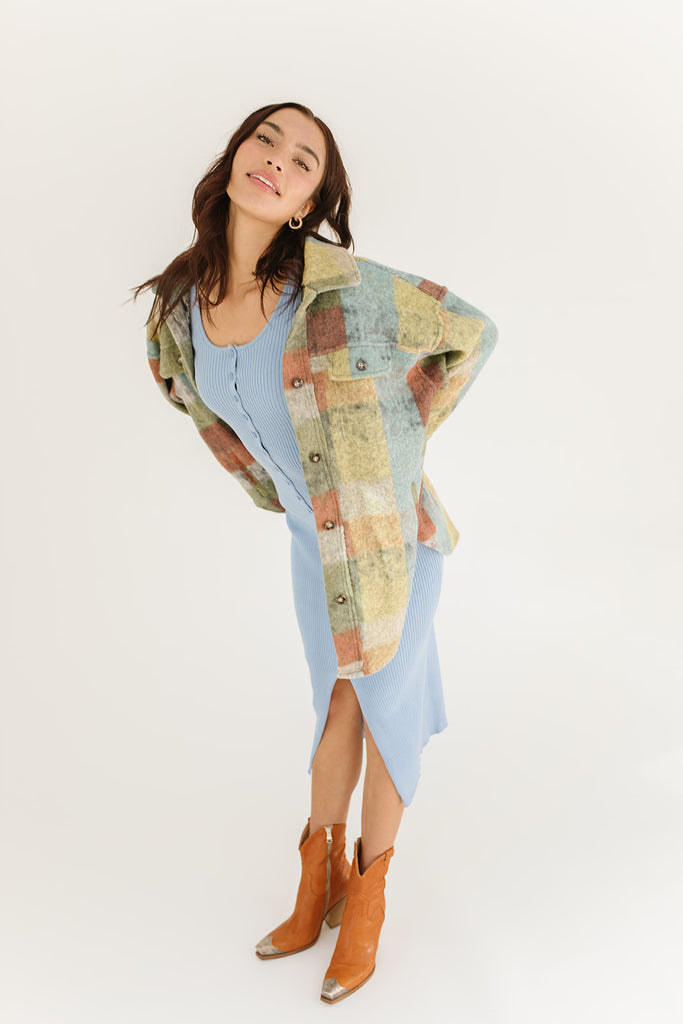 tara plaid jacket