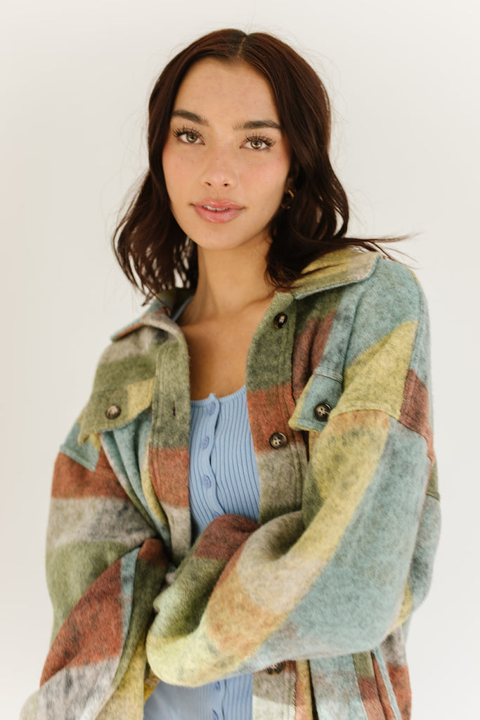 tara plaid jacket
