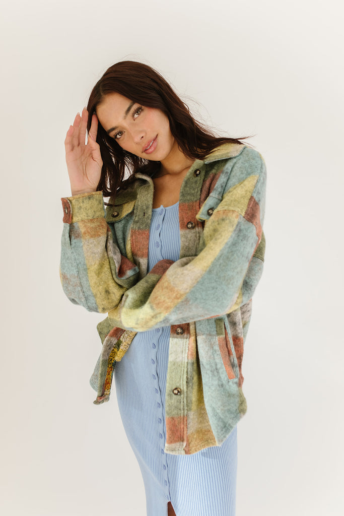 tara plaid jacket