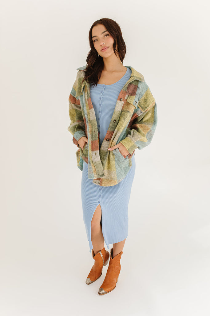tara plaid jacket