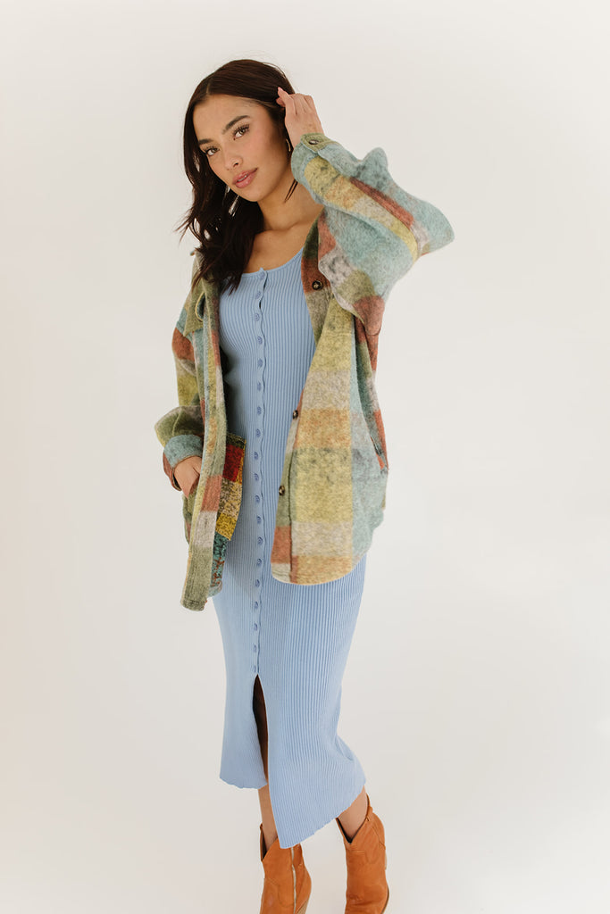 tara plaid jacket