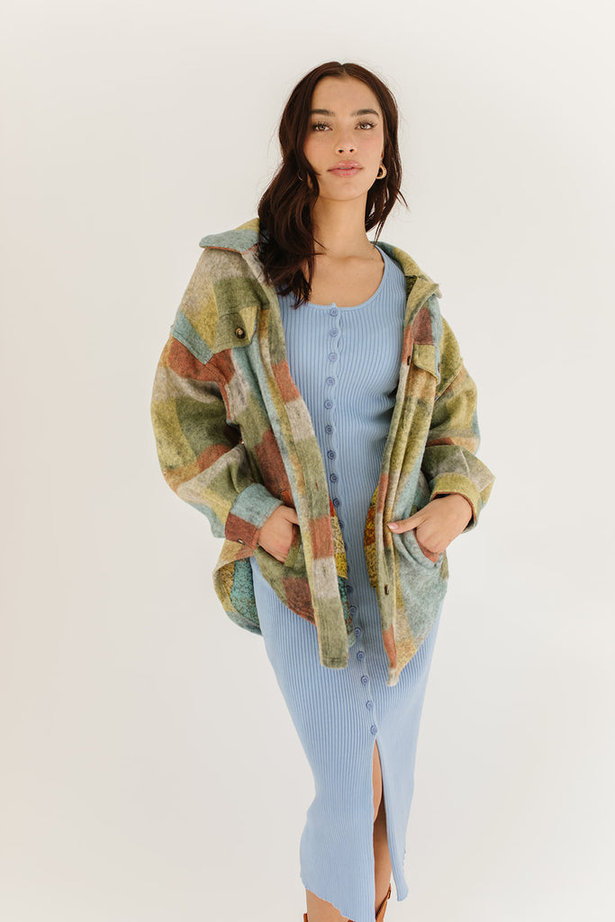 tara plaid jacket