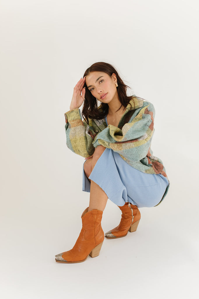 tara plaid jacket
