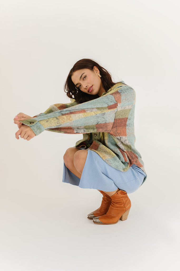 tara plaid jacket