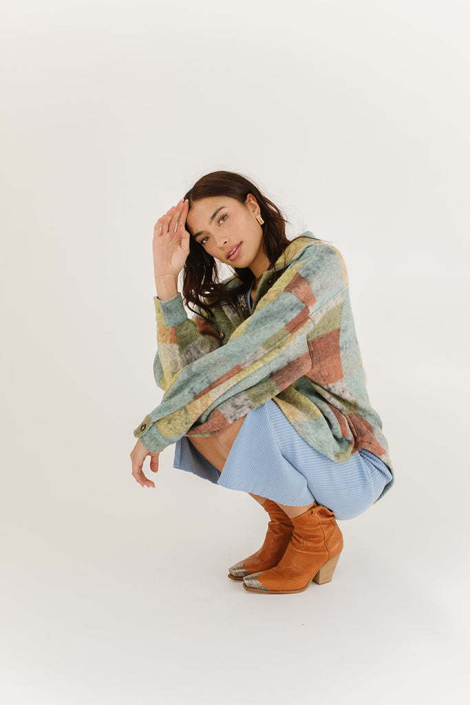 tara plaid jacket