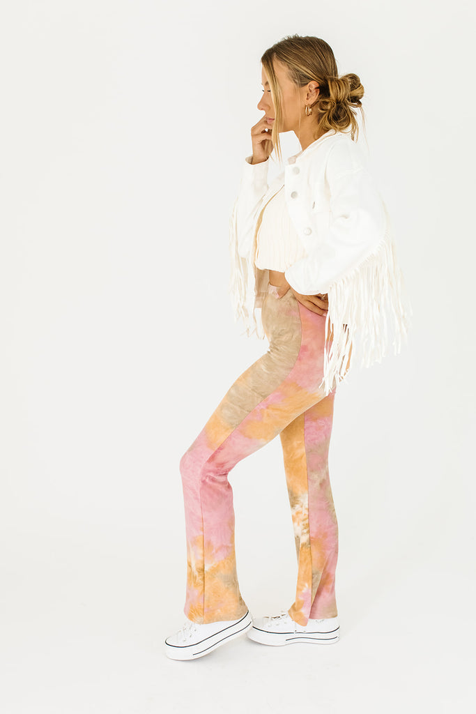 go fringe or go home jacket // white