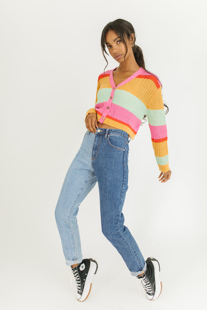 dream striped sweater