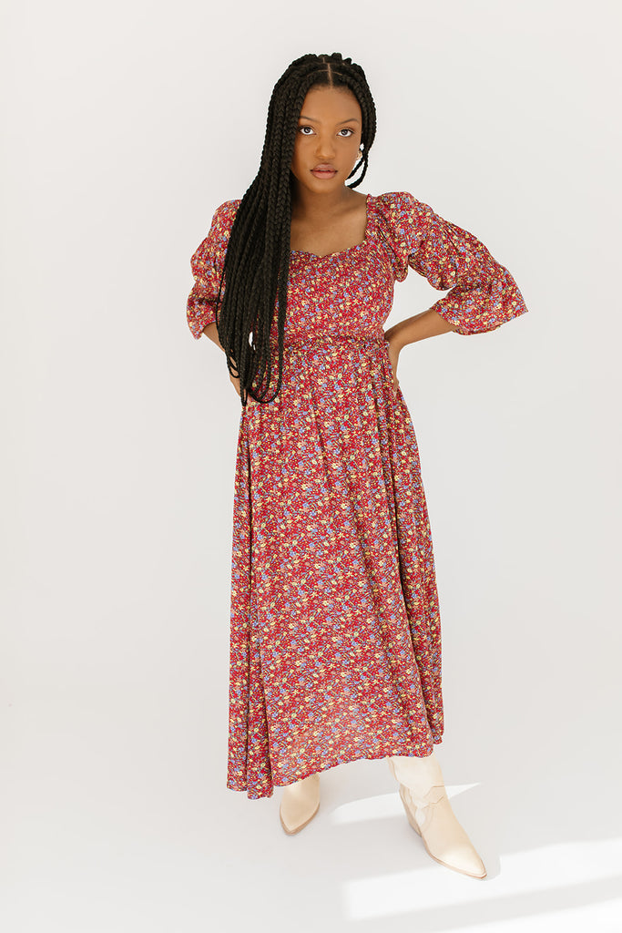 emery floral dress