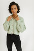 yummy yummy sage sweater
