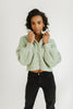 yummy yummy sage sweater