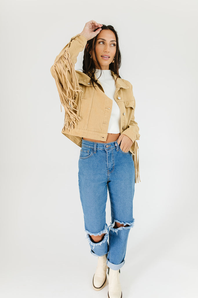 solutions fringe jacket