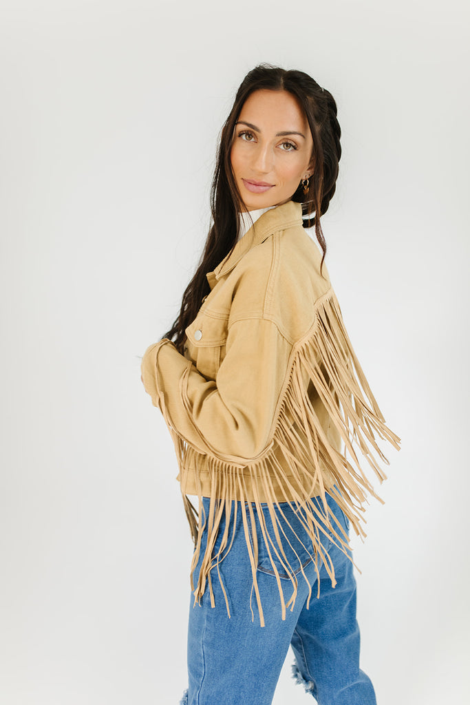 solutions fringe jacket