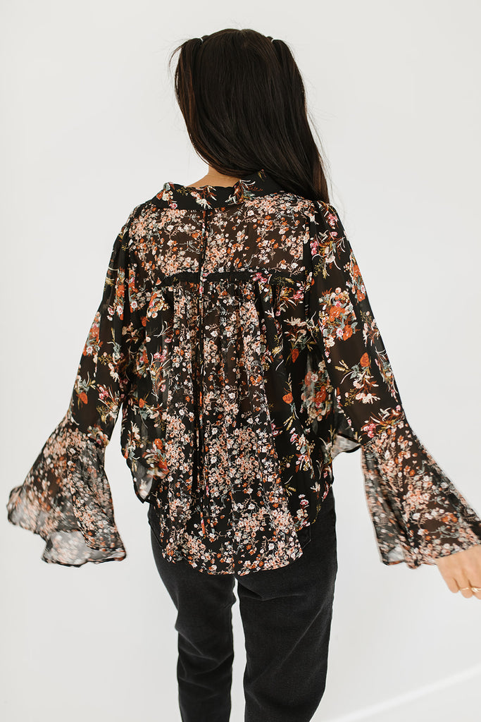 carter blouse // black