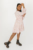 wishing floral dress // pink