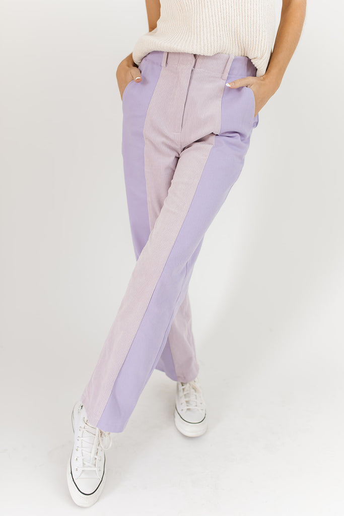 hello there pants // lavender