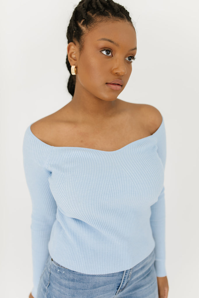 i'm fine knit top