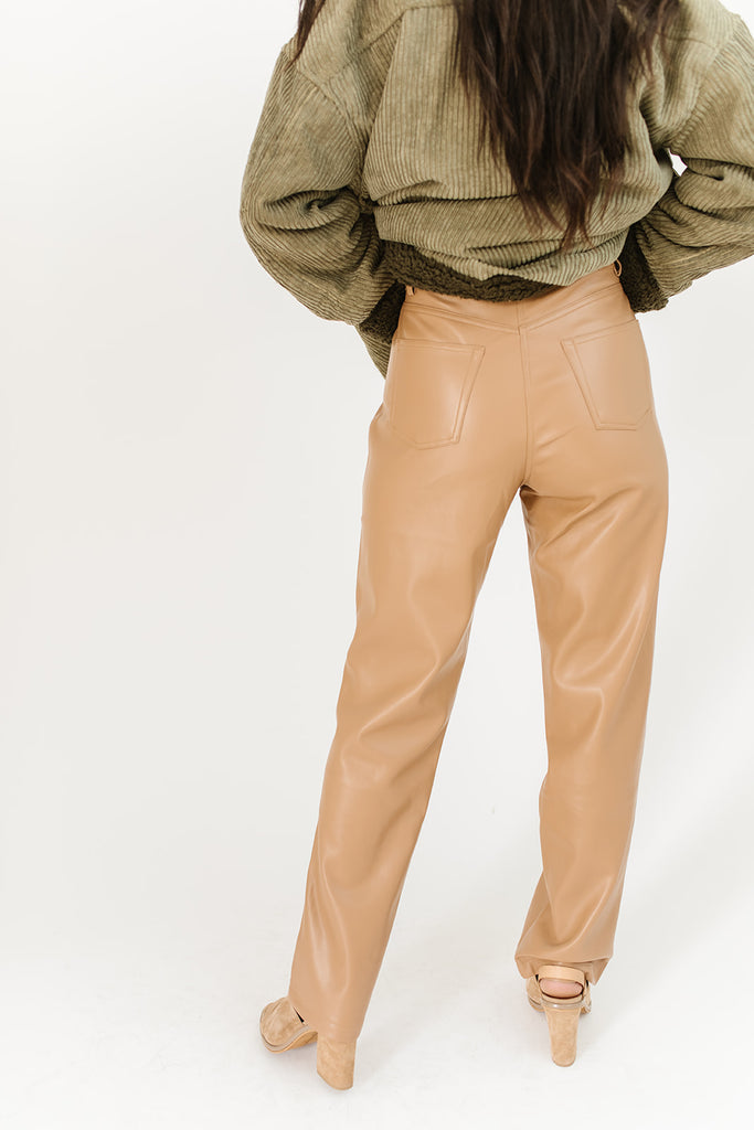 pinch me faux leather pants