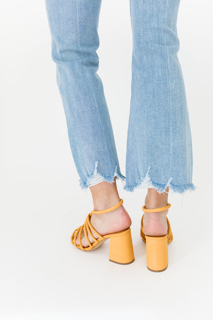 colette cinched heel // free people