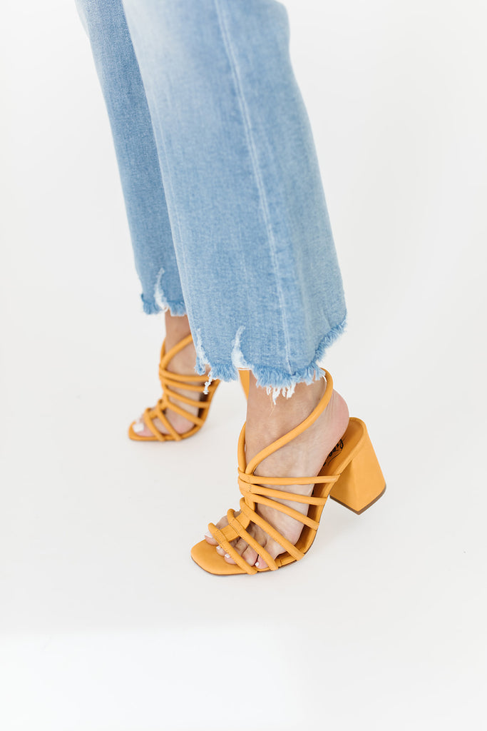 colette cinched heel // free people