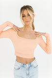 bright side knit top