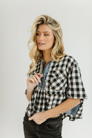 tara scalloped tank