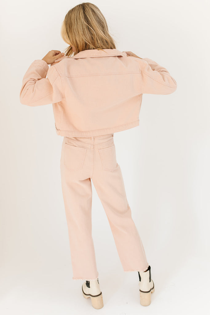 lucy jacket // blush