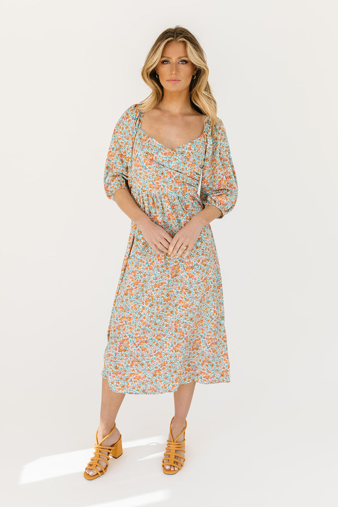 for the girls midi dress