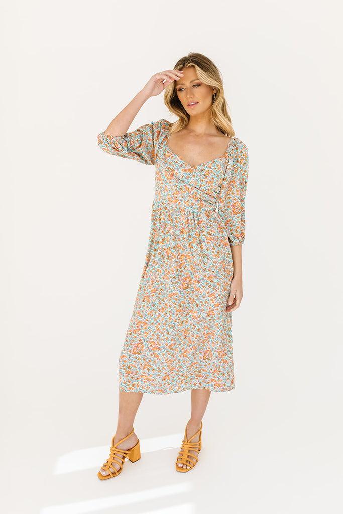 for the girls midi dress