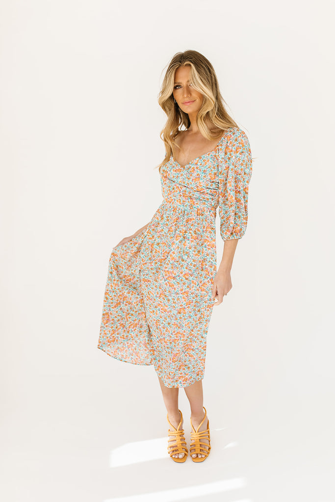 for the girls midi dress