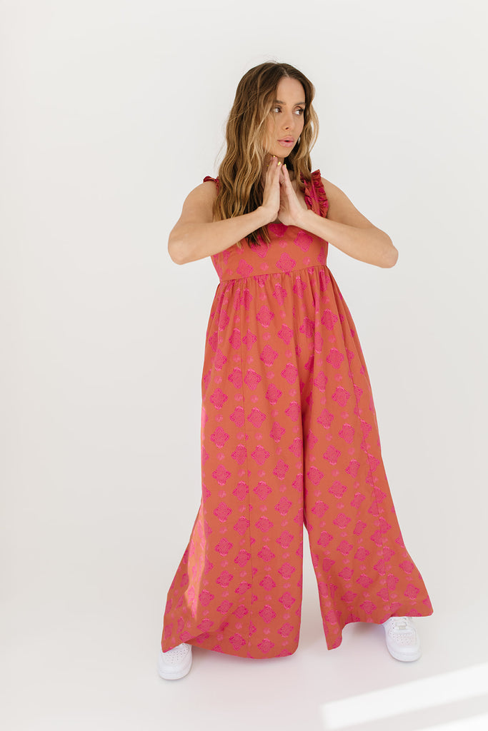 katya printed one piece // free people