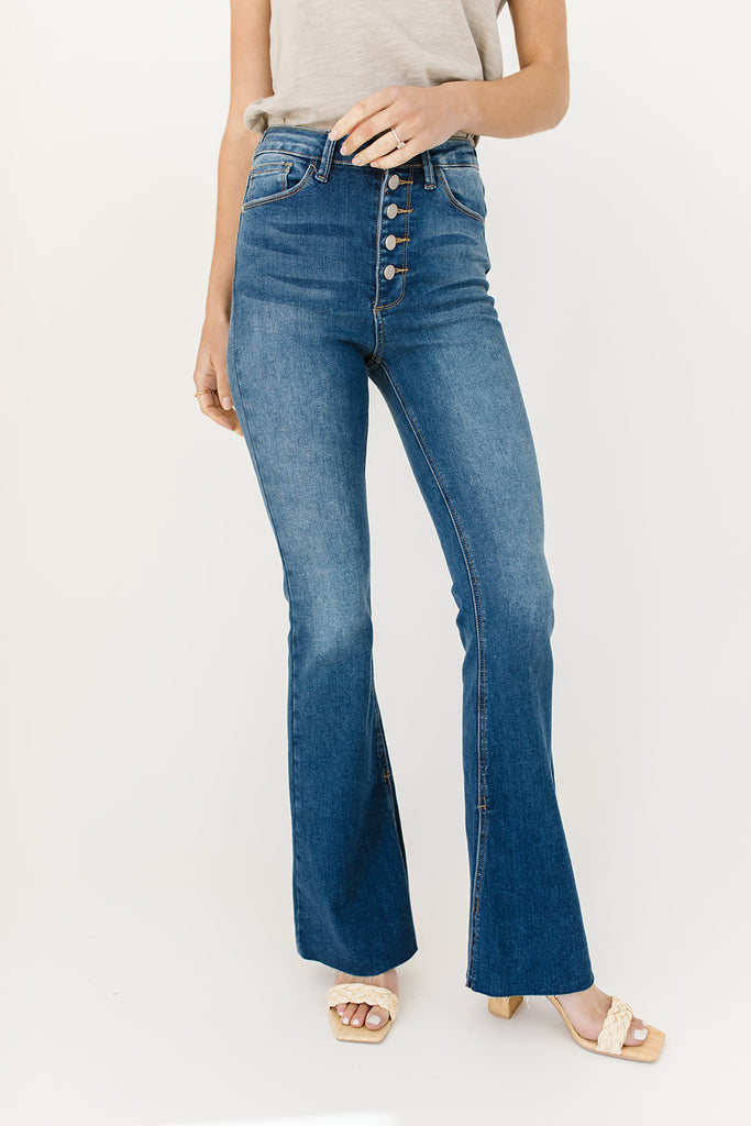 go easy flare denim