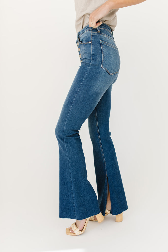 go easy flare denim