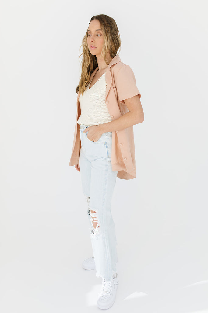 bestie button up