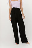 straight facts wide leg trouser
