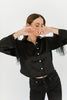 bad romance fringe top