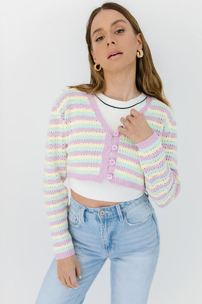 more than friends cardigan
